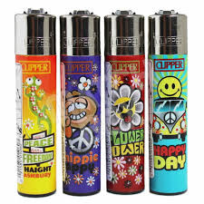 Clipper Hippie Lighter