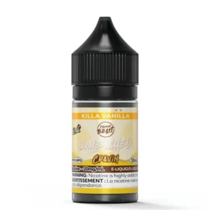 Flavour Beast Unleashed Nic Salts: Cravin Killa Vanilla (30mL)