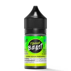 Flavour Beast Nic Salts: Super Sour Pineapple Iced (30mL)