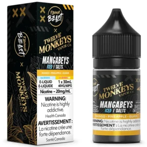 Flavour Beast x Twelve Monkeys Nic Salts: Mangabeys Iced (30mL)