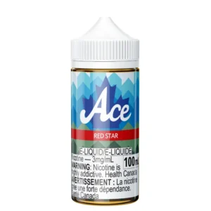 Red Star Tobacco E-Liquid - Ace 100 (100mL)