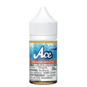 Strawberry Apricot Ice Nic Salt - Ace (30mL)