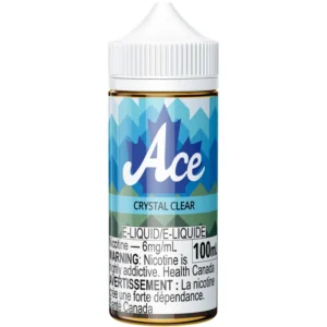 Crystal Clear (Flavourless) E-Liquid - Ace 100 (100mL)
