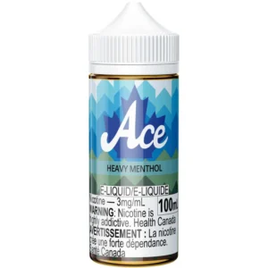 Heavy Menthol E-Liquid - Ace 100 (100mL)