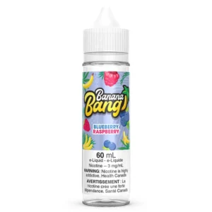 Banana Bang E-Liquid: Blueberry Raspberry (60mL)