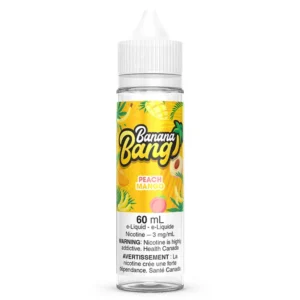Banana Bang E-Liquid: Peach Mango (60mL)