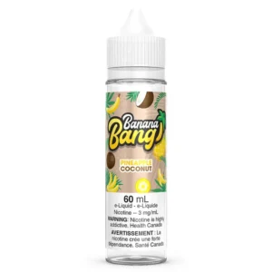 Banana Bang E-Liquid: Pineapple Coconut (60mL)