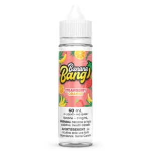Banana Bang E-Liquid: Strawberry Orange (60mL)
