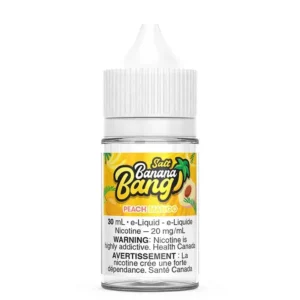 Banana Bang Salt: Peach Mango (30mL)