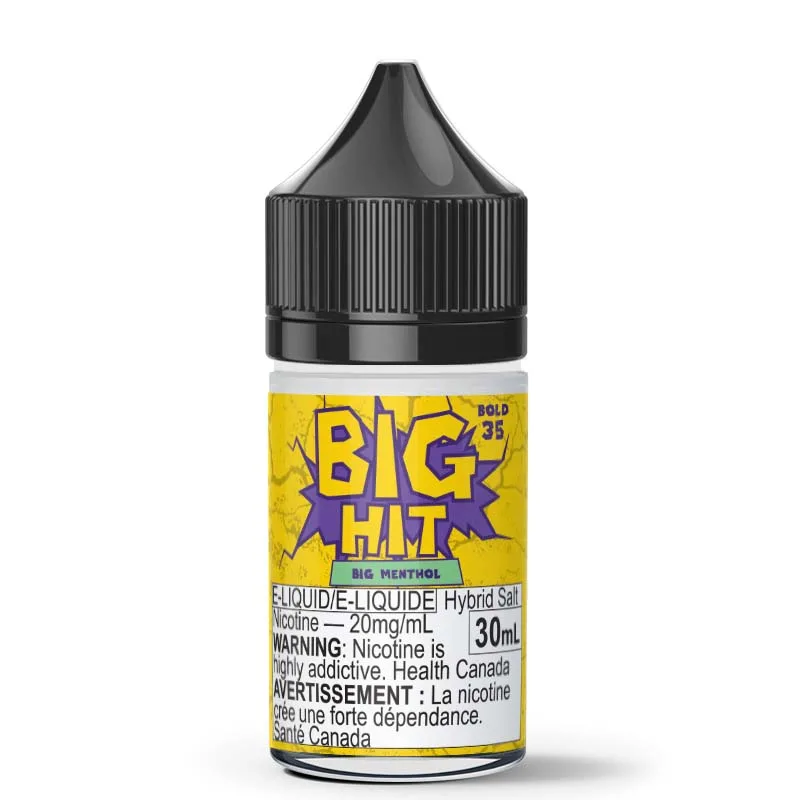 Big Menthol Hybrid E-Liquid - Big Hit (30mL) - Image 3