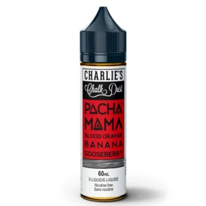 Pachamama E-Liquid: Blood Orange Banana Gooseberry (60mL)