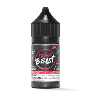 Flavour Beast Nic Salts: Savage Strawberry Watermelon Iced Nic (30mL)