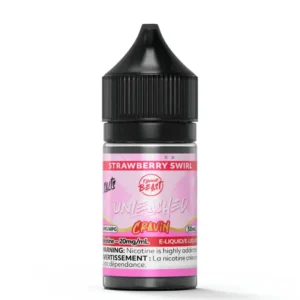 Flavour Beast Unleashed Nic Salts: Cravin Strawberry Swirl (30mL)