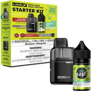 Level X Limited Edition Open Pod Starter Kit - Battery, Pod, Nic Salt