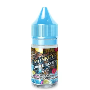Jungle Secrets Iced Salts - Twelve Monkeys: Ice Age (30mL)
