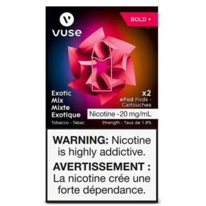 Vuse ePod 2.0 Pods: Exotic Mix (Aromatic Tobacco) (2x 2mL)