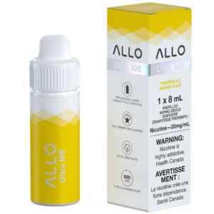 Allo Ultra 10K Hybrid Disposable Kit: Pineapple Ice (8Ml)