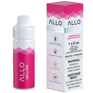 Allo Ultra 10K Hybrid Disposable Kit: Watermelon Ice (8Ml)