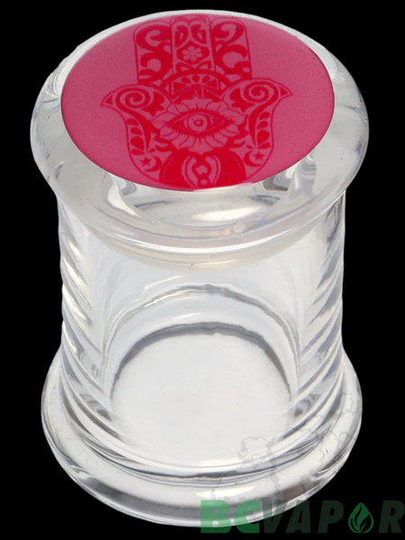 Clear Glass Pop Top Jar