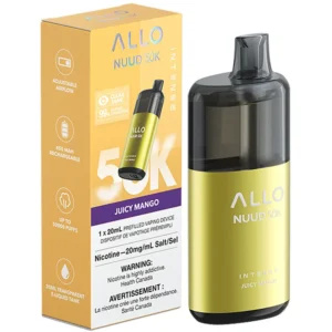 Allo NUUD 50K Disposable Vape: Juicy Mango (20mL)