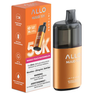 Allo NUUD 50K Disposable Vape: Mango Peach Watermelon (20mL)