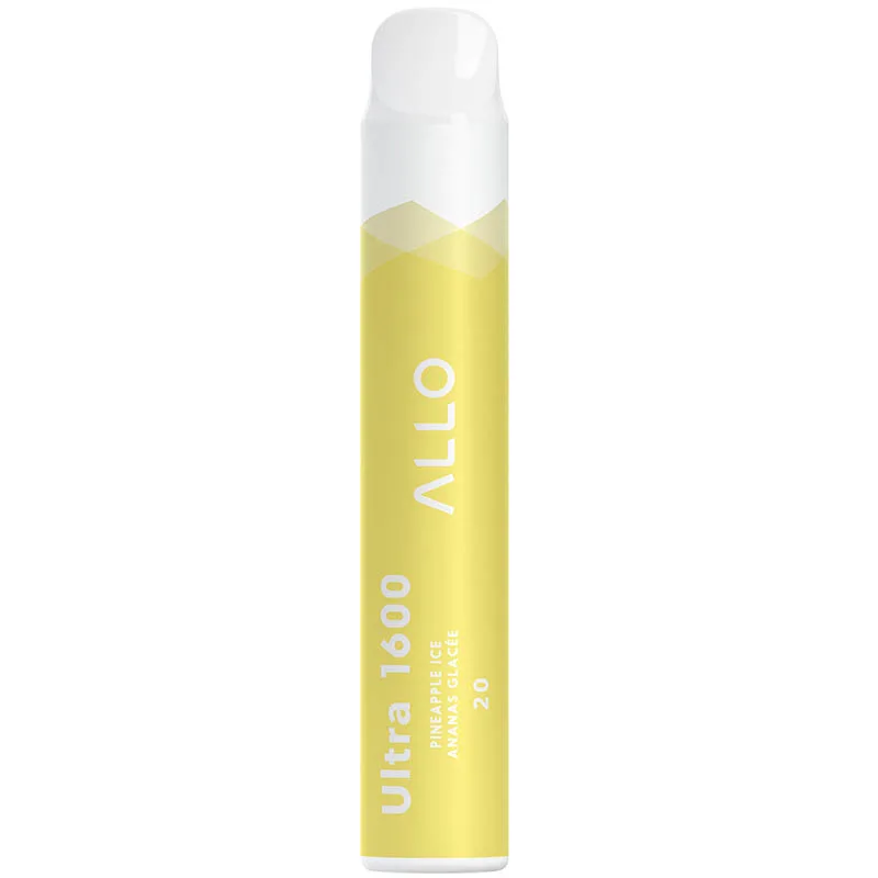 Allo Ultra 1600 Disposable Vape: Pineapple Ice (6mL) - Image 2
