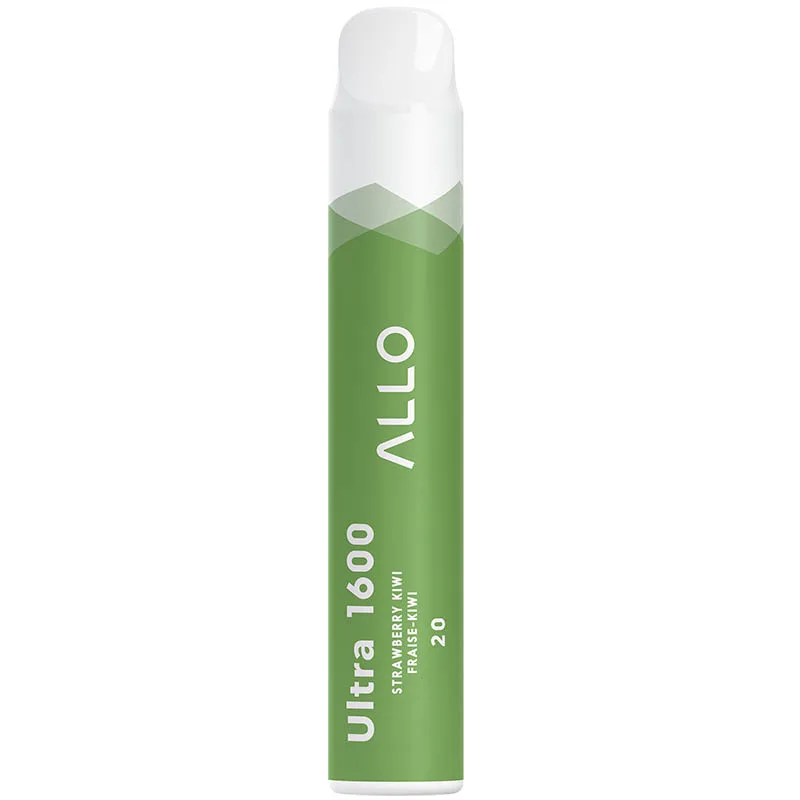 Allo Ultra 1600 Disposable Vape: Strawberry Kiwi (6mL) - Image 2