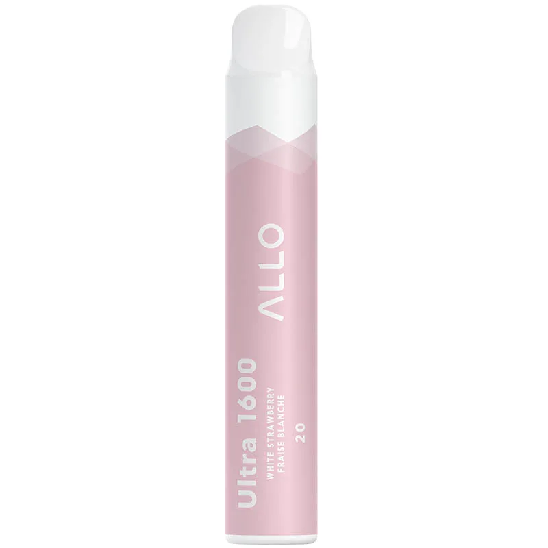 Allo Ultra 1600 Disposable Vape: White Strawberry (6mL) - Image 2