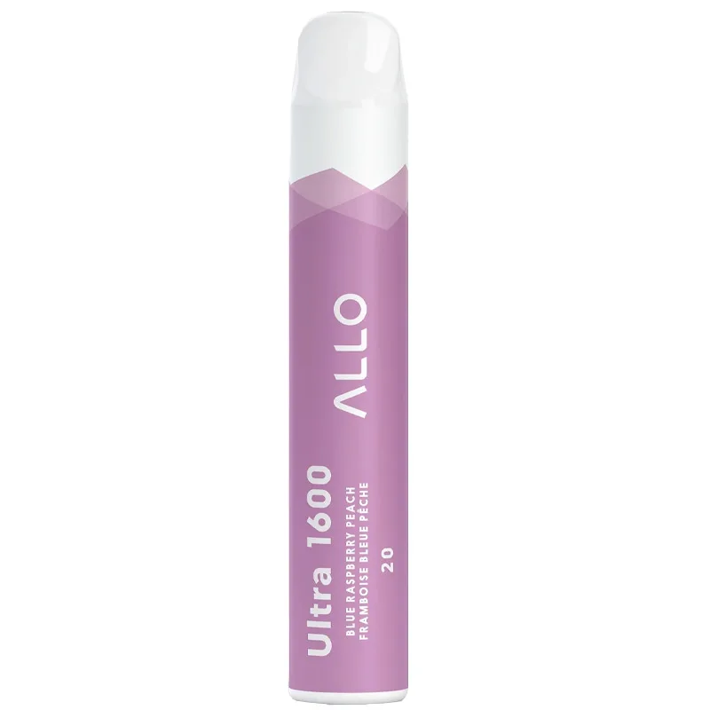 Allo Ultra 1600 Disposable Vape: Blue Raspberry Peach (6mL)