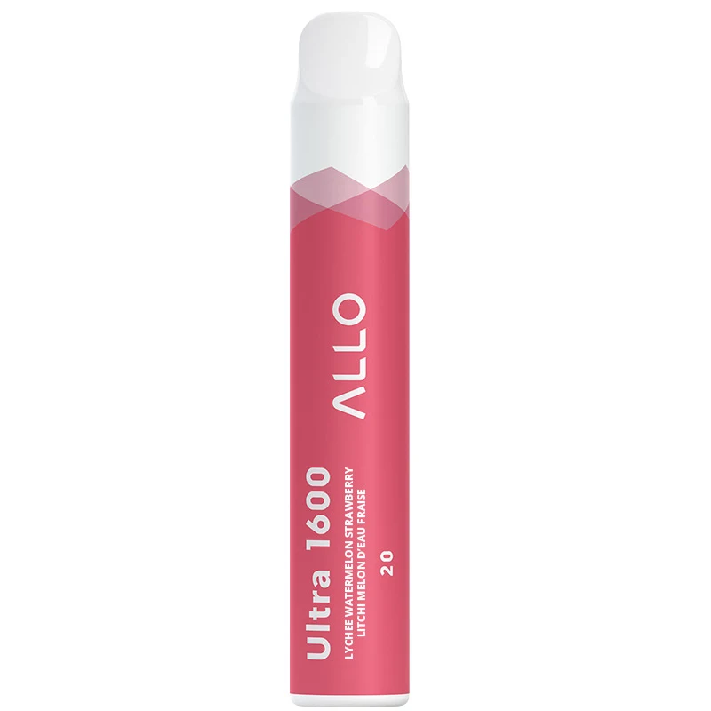 Allo Ultra 1600 Disposable Vape: Lychee Watermelon Strawberry (6mL)
