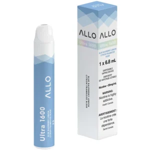 Allo Ultra 1600 Disposable Vape: Blue Raspberry Lemon (6mL)