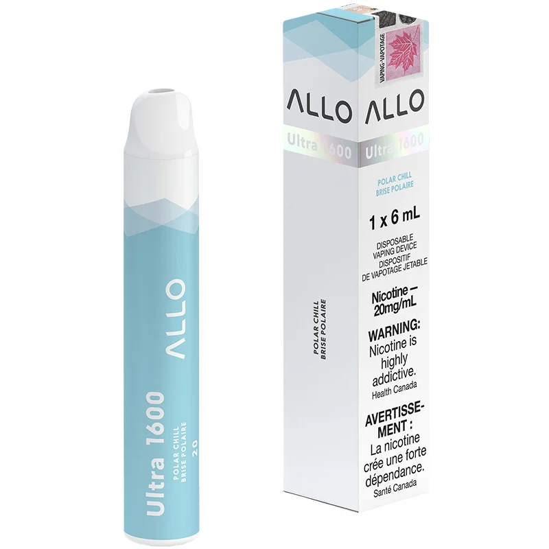 Allo Ultra 1600 Disposable Vape: Polar Chill (6mL)