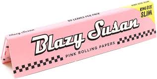Blazy Susans Pink King Size Slim Papers