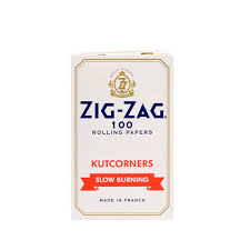 Zig Zag KutCorners Rolling Papers White & Blue