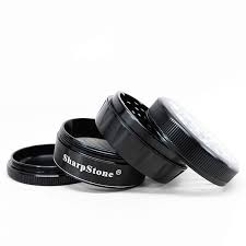 4pc Medium Sharpstone Grinder V2 Black