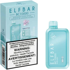 Elfbar BC10000 Disposable Vape: Miami Mint (1pk)