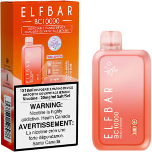 Elfbar BC10000 Disposable Vape: Peach Berry