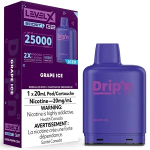 Level X Boost G2 Pod - Drip'n: Grape Ice (20mL)