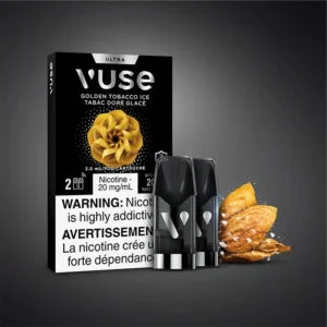 Vuse Ultra Pods: Golden Tobacco Ice (2pk)