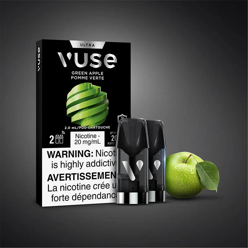 Vuse Ultra Pods: Green Apple (2pk)