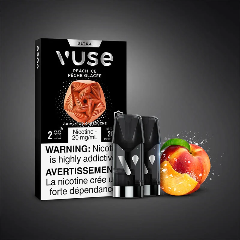Vuse Ultra Pods: Peach Ice (2pk)