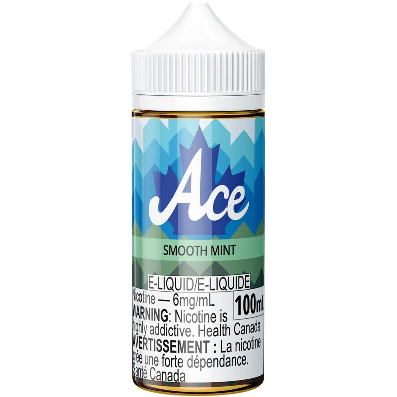 Smooth Mint E-Liquid - Ace 100 (100mL)