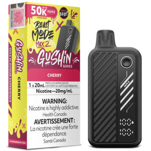 Flavour Beast - Beast Mode Max 2 Disposable Vape: Gushin Cherry (20mL)
