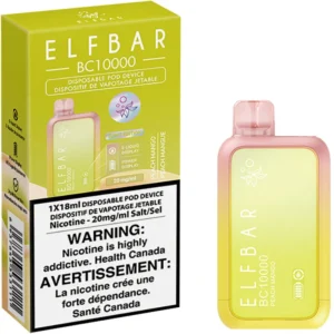 Elfbar BC10000 Disposable Vape: Peach Mango (1pk)