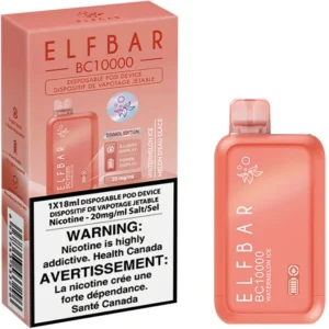Elfbar BC10000 Disposable Vape: Watermelon Ice (1pk)