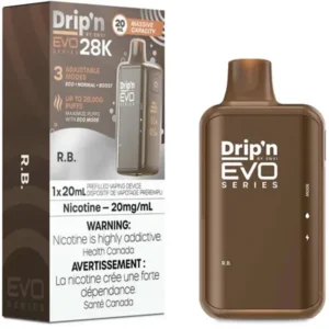Drip'n EVO 28K Disposable Vape: R.B. (20mL)