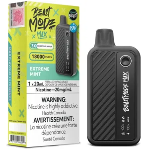 Flavour Beast - Beast Mode Max 18K Disposable Vape: Extreme Mint Iced (20mL)