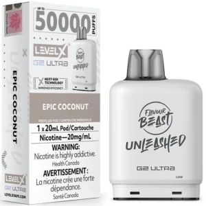 Level X G2 Ultra Pod - Flavour Beast Unleashed: Epic Coconut (20mL)