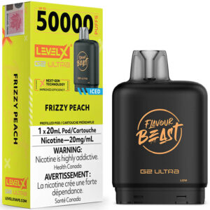 Level X G2 Ultra Pod - Flavour Beast: Frizzy Peach Iced (20mL)
