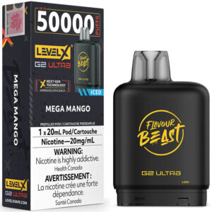 Level X G2 Ultra Pod - Flavour Beast: Mega Mango Iced (20mL)